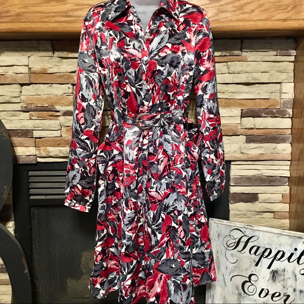 Shirt dress style women’s dress